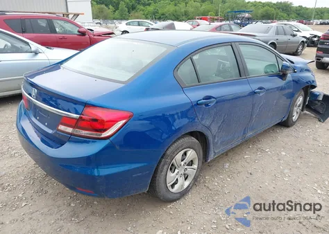 2015 Honda Civic Lx из США, поврежденный, VIN 19XFB2E5XFE009325